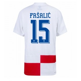 Kroatien Mario Pasalic #15 Hemmakläder EM 2024 Kortärmad